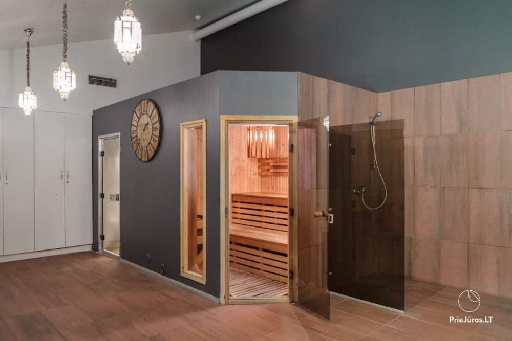 Pirtis un burbuļvanna (Jacuzzi) Klaipēdā viesnīcā «Navalis» - 1