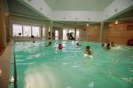 Baseins ar kaskādi, sauna, ģimnāzijas zālē veselības centrā ENERGETIKAS