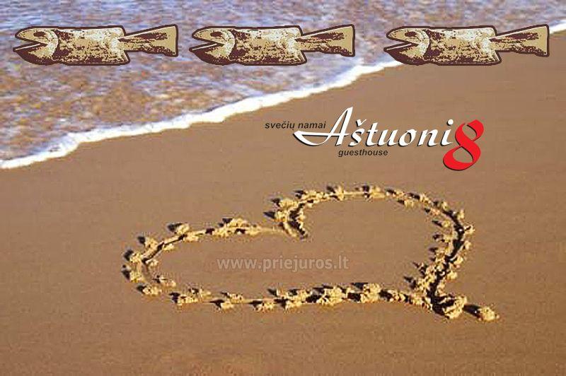 Šv. Valentino diena ir šventė „PALANGOS STINTA“! Svečių namų „Aštuoni“ **** pasiūlymas! - 1