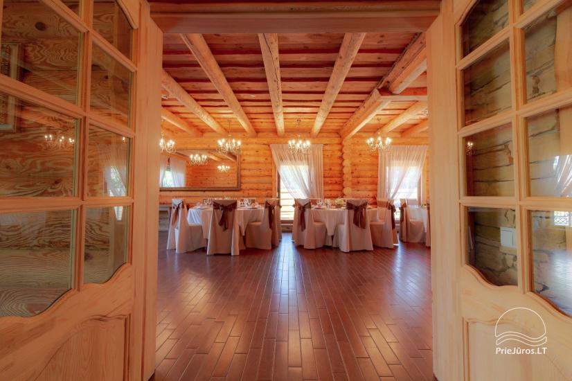 Banquet hall in Sventoji, in the Guest House OSUPIO TAKAS - 5