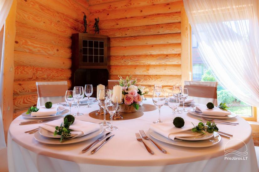 Banquet hall in Sventoji, in the Guest House OSUPIO TAKAS - 9
