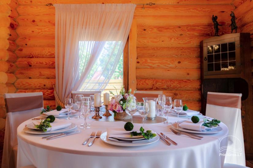 Banquet hall in Sventoji, in the Guest House OSUPIO TAKAS - 10