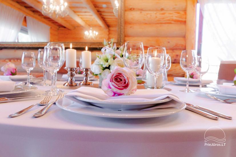 Banquet hall in Sventoji, in the Guest House OSUPIO TAKAS - 12