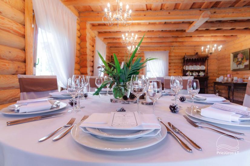 Banquet hall in Sventoji, in the Guest House OSUPIO TAKAS - 17