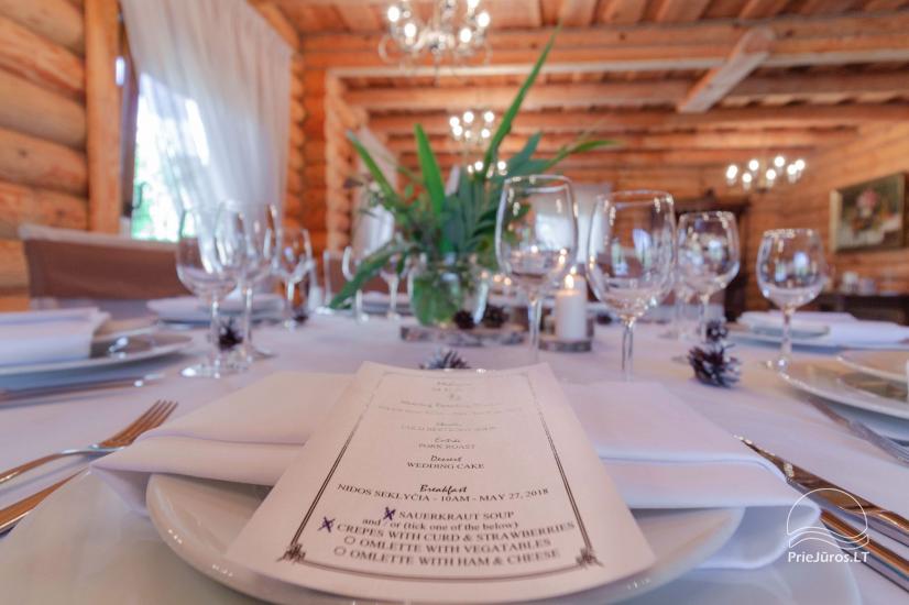 Banquet hall in Sventoji, in the Guest House OSUPIO TAKAS - 18