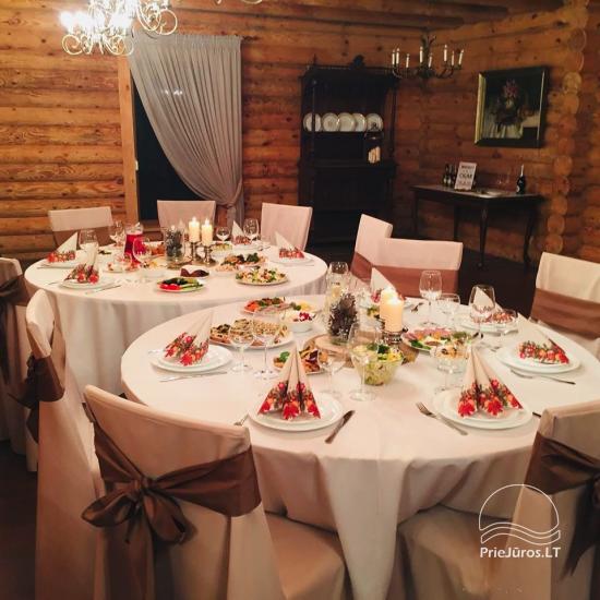Banquet hall in Sventoji, in the Guest House OSUPIO TAKAS - 7