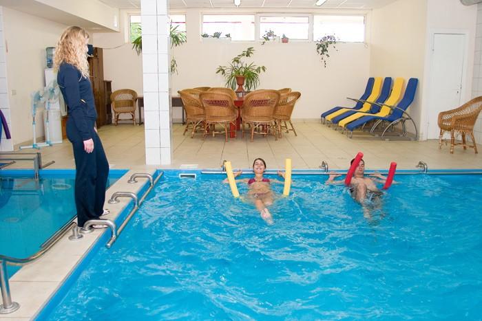 Baseinas, sauna viešbutyje PALANGOS LINAS ***