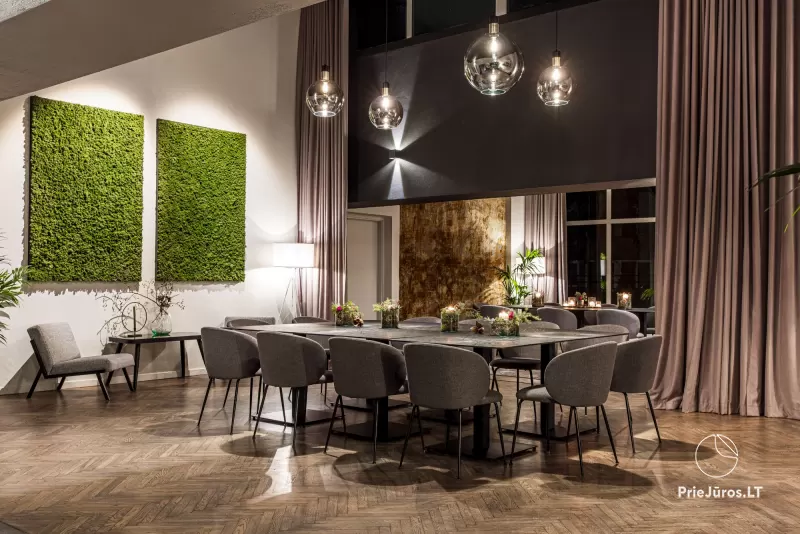 Konferencijų, pobūvių salės viešbutyje Žilvinas Hotel Palanga ****
