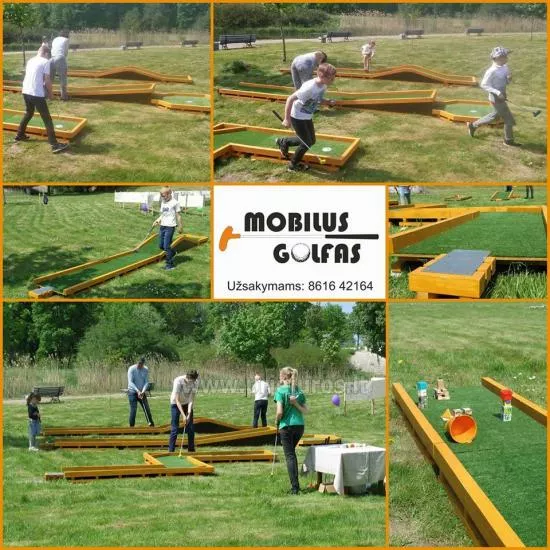 Pramoga visiems - Mobilus golfas!