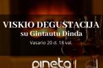 Viskio degustacija su Gintautu Dinda