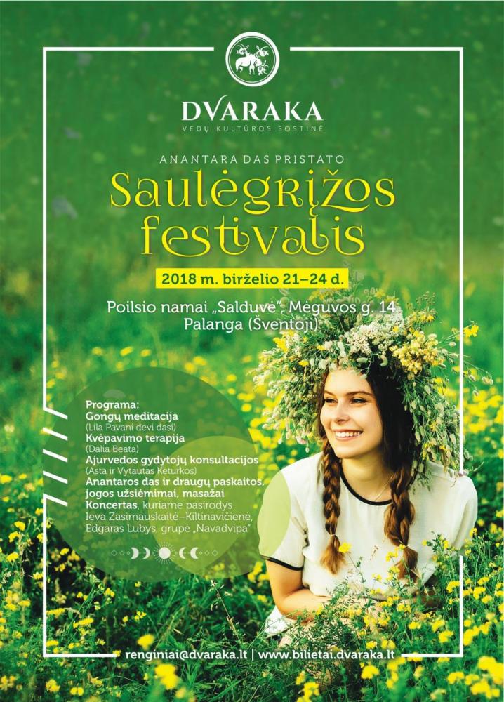JONINĖS "Saulėgrįžos festivalis", 2018 m. birželio 21 d. 15:00 val. - 1