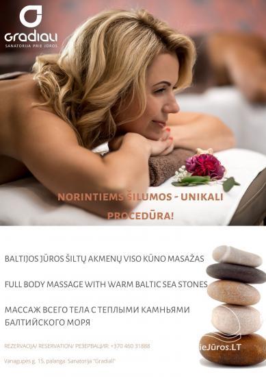 Norintiems šilumos - unikali procedūra sanatorijoje Gradiali