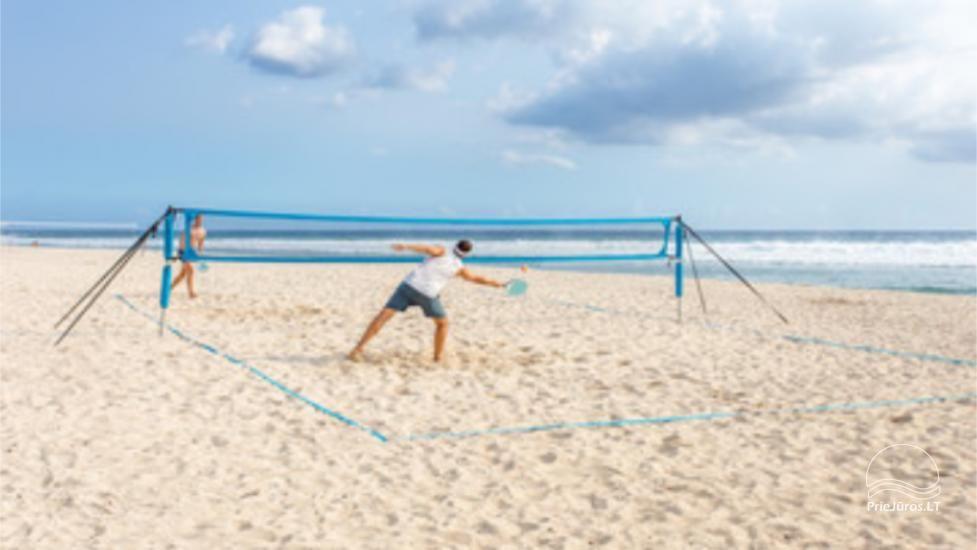 Paplūdimio teniso aikštelės ir inventoriaus nuoma Palangoje - 1