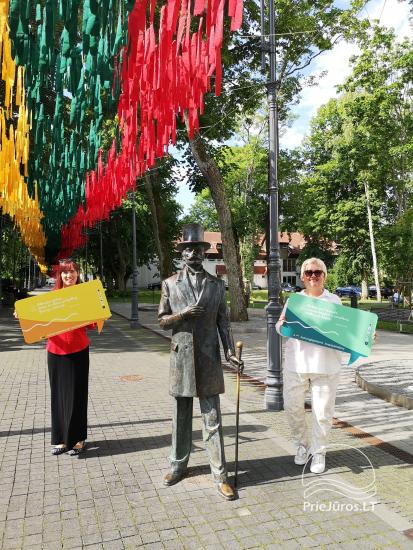Valstybės dieną – instaliacija minčių takais „Atrask Palangą pozityviai“ - 1