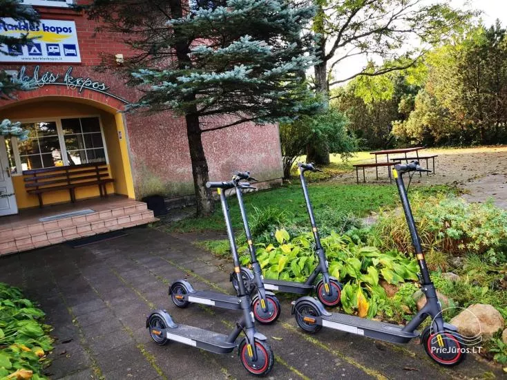 Dviračių ir elektrinių paspirtukų nuoma Karklėje Karklės kopos