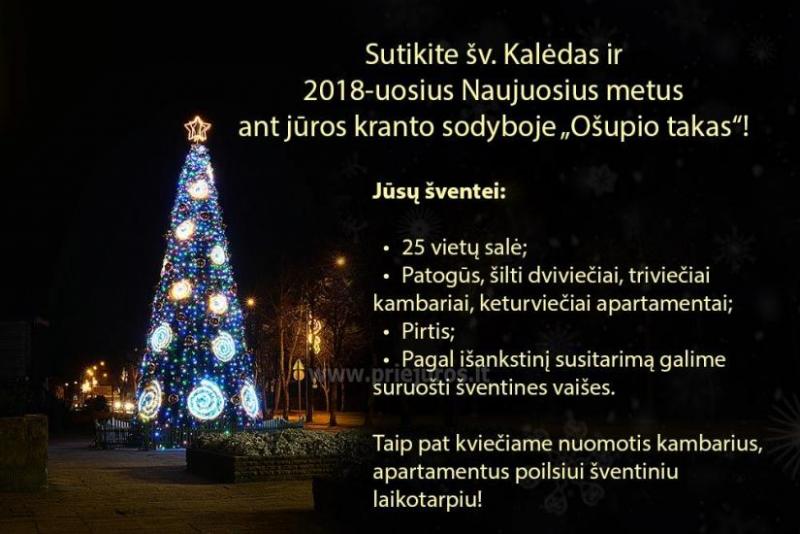 Gehöft in Sventoji OŠUPIO TAKAS