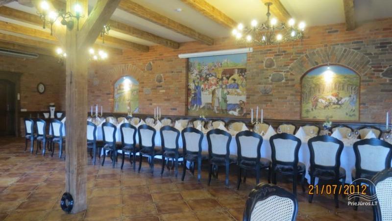 Banquet, conference halls in Vienkiemis homestead