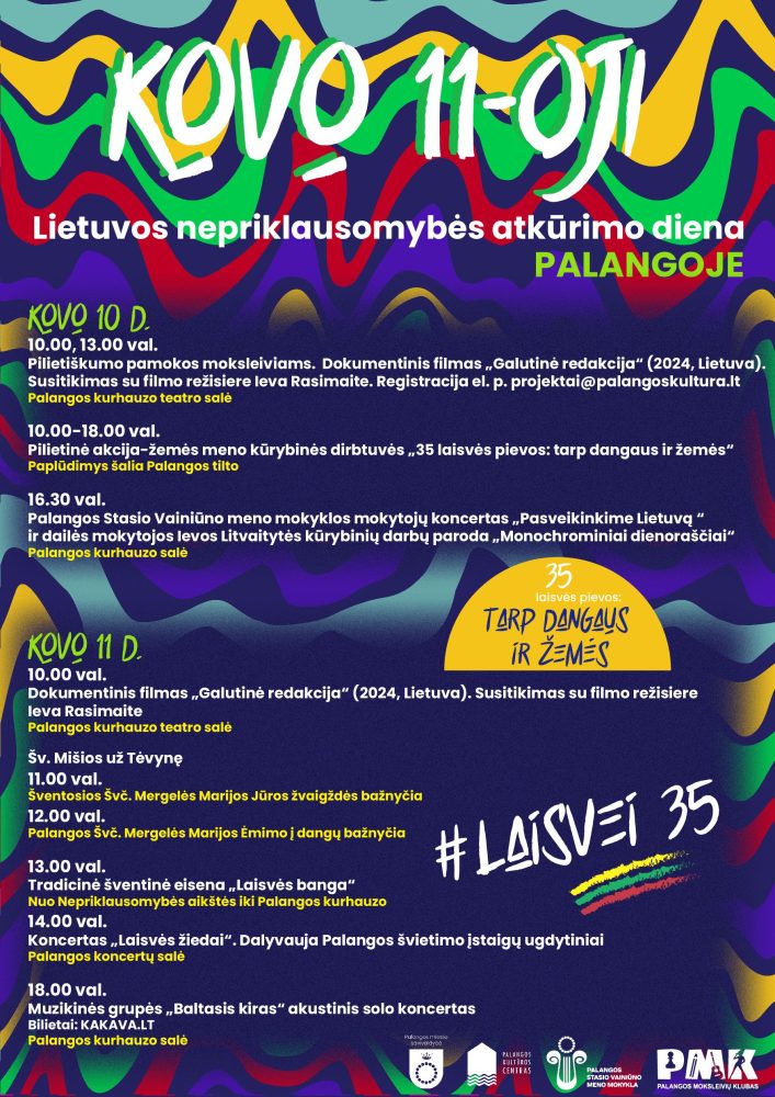 Kovo 11-osios minėjimas Palangoje: 35 laisvės pievos - 1