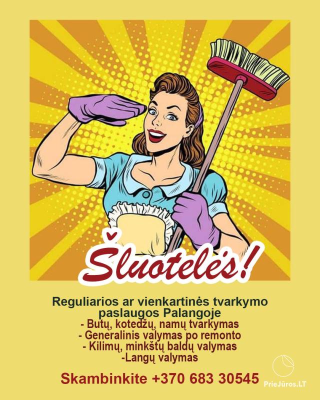 Patalpų tvarkymo, valymo paslaugos Palangoje – „Šluotelės“