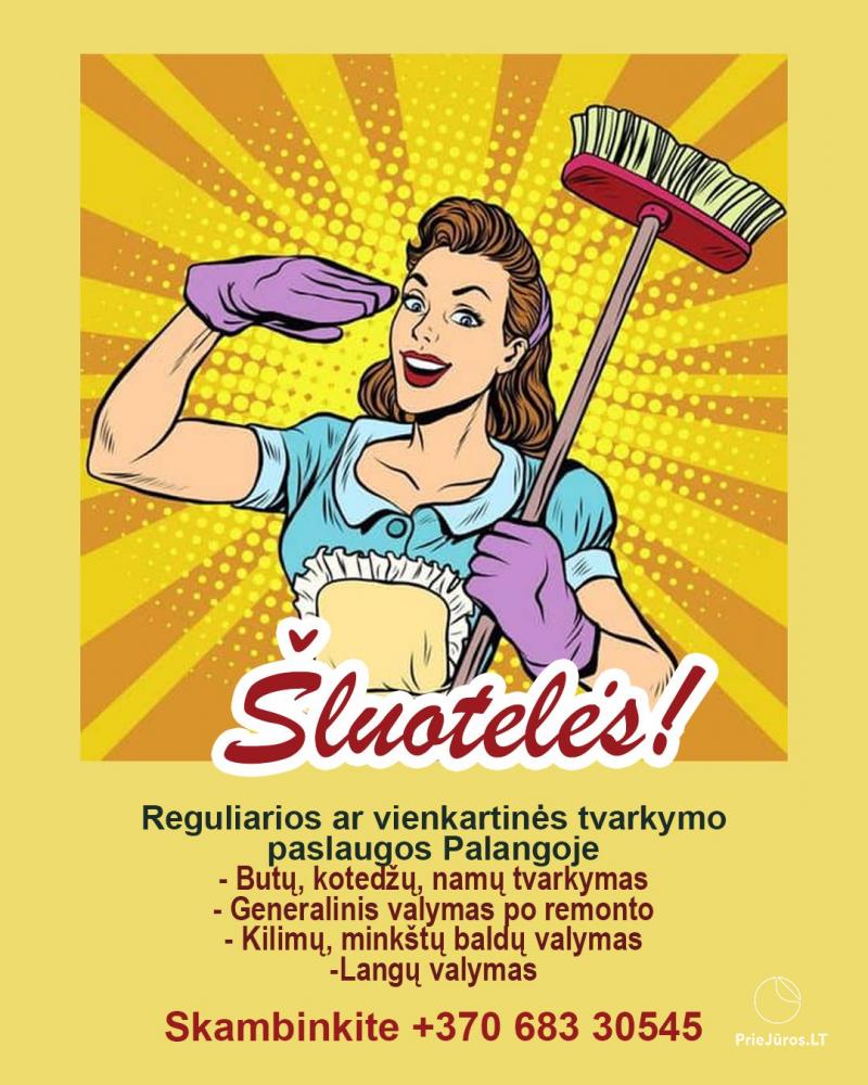 Patalpų tvarkymo, valymo paslaugos Palangoje – „Šluotelės“ - 1
