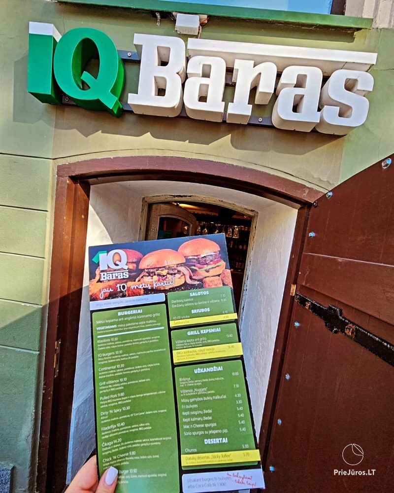 IQ Bar – grilēto ēdienu paradīze Klaipēdas vecpilsētā - 1