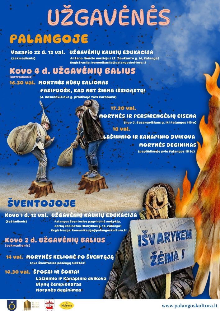 Užgavėnės Palangoje ir Šventojoje 2025 m. - 1