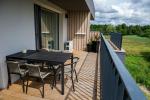 Mano jūra 2 apartamentai su erdvia terasa. Dviejų miegamųjų ir svetainė su bendra virtuve (4 - 6 vietos) - 4