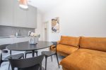 Oranžiniai apartamentai su terasa 4 asmenims 40 kv. - 2