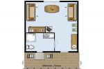 Apartamentai ir kambariai poilsinėje „Žuvėdros Namai“ - 4